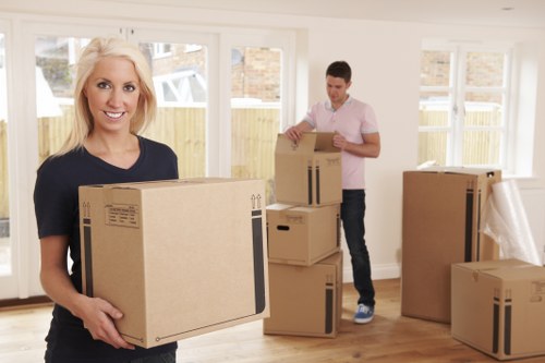 Household items stored using mobile storage in Enfieldlock