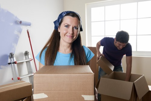 Local removal team managing a short-distance small move