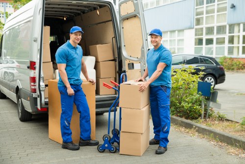 Prepared furniture and boxes for safe removals and storage in Enfieldlock