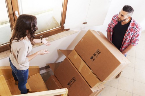 Organized storage units offering secure storage in Enfieldlock