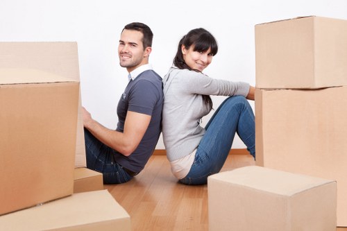 Professional packing and transport for Enfieldlock storage services